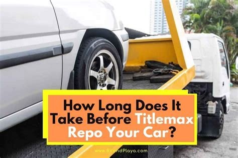 How Long Does İt Take To Repo A Car