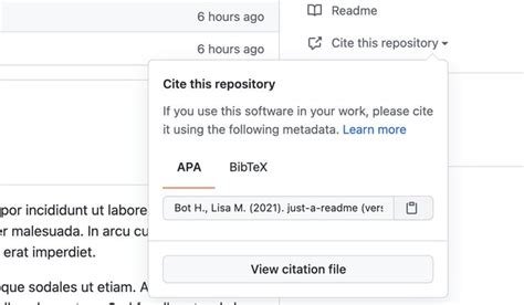 How To Cite A Github Repo