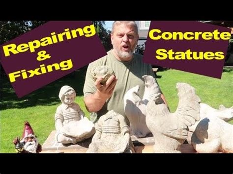 How To Repair A Concrete Statue
