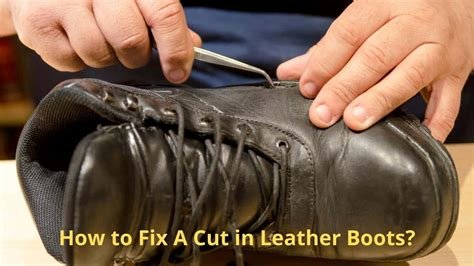 How To Repair A Cut İn Leather