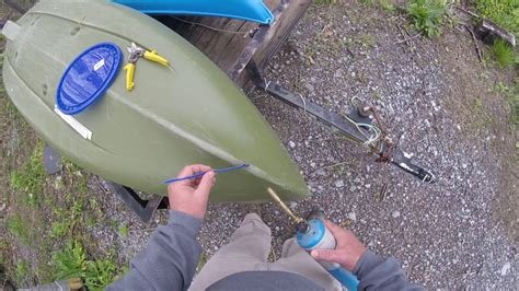 How To Repair A Hole İn A Kayak