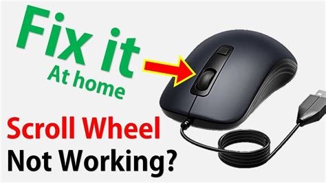 How To Repair A Mouse Scroll Wheel