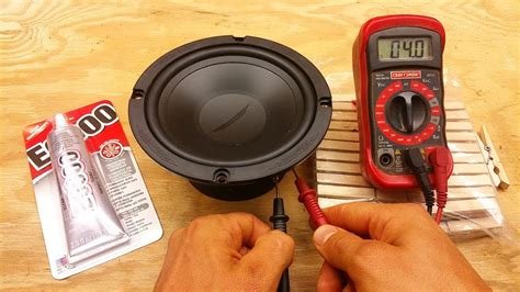 How To Repair Blown Subwoofer