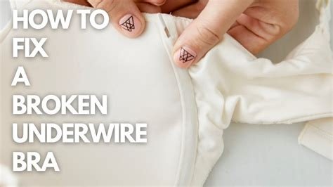 How To Repair Bra Wire