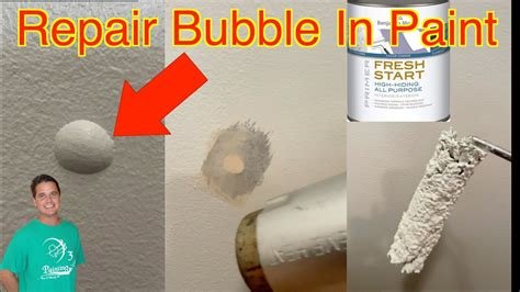 How To Repair Bubbling Paint