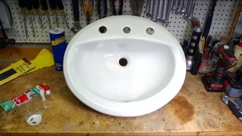 How To Repair Chipped Porcelain Sink