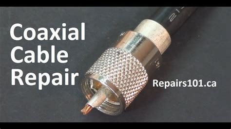 How To Repair Coax Cable