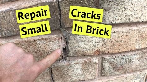 How To Repair Cracked Brick