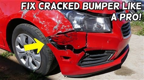 How To Repair Cracked Bumper
