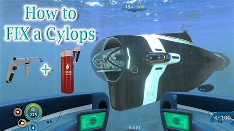 How To Repair Cyclops Subnautica