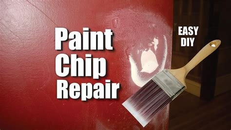 How To Repair Paint Chips On Wall