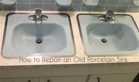 How To Repair Porcelain Sink