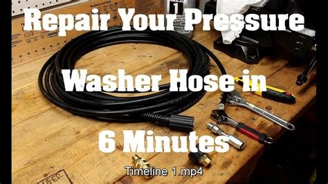 How To Repair Pressure Washer Hose