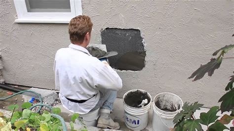 How To Repair Stucco Holes