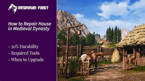 Medieval Dynasty How To Repair Buildings